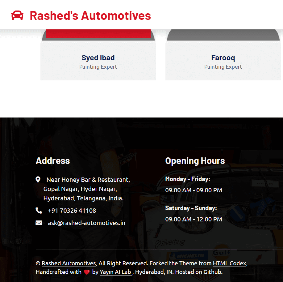 Rashed's Automotives
